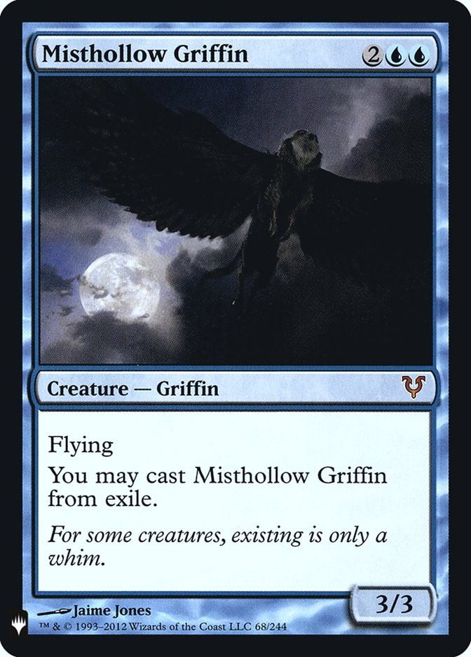 Misthollow Griffin [Mystery Booster] | Game Master's Emporium (The New GME)