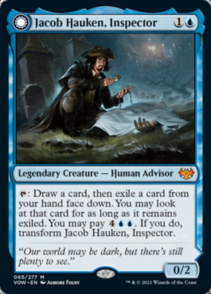 Jacob Hauken, Inspector // Hauken's Insight [Innistrad: Crimson Vow] | Game Master's Emporium (The New GME)