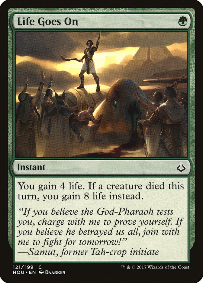 Life Goes On [Hour of Devastation] | Game Master's Emporium (The New GME)