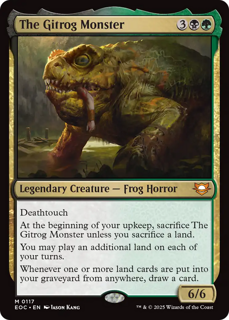 The Gitrog Monster [Edge of Eternities Commander] | Game Master's Emporium (The New GME)