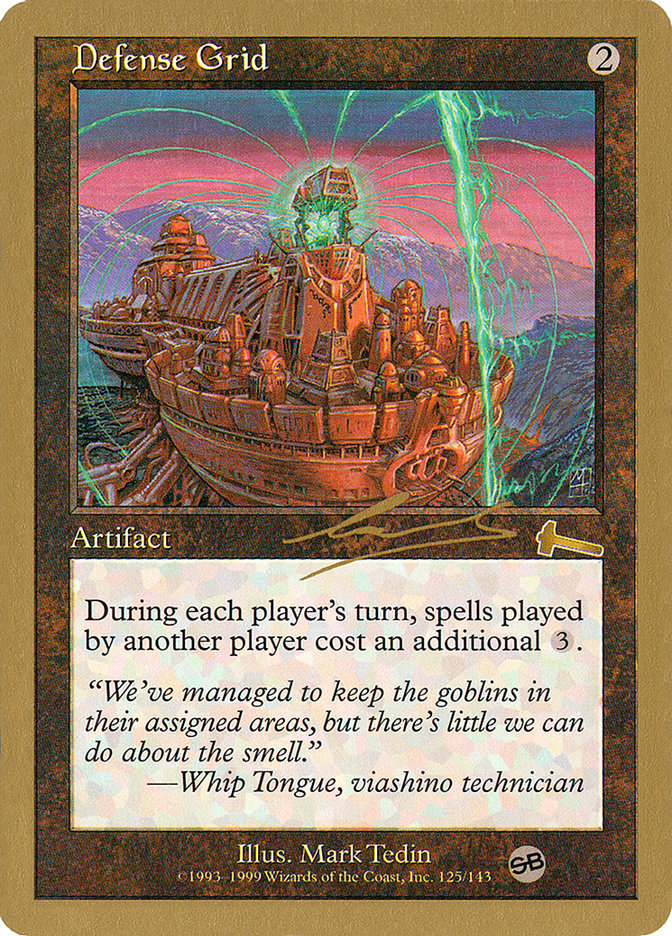 Defense Grid (Nicolas Labarre) (SB) [World Championship Decks 2000] | Game Master's Emporium (The New GME)