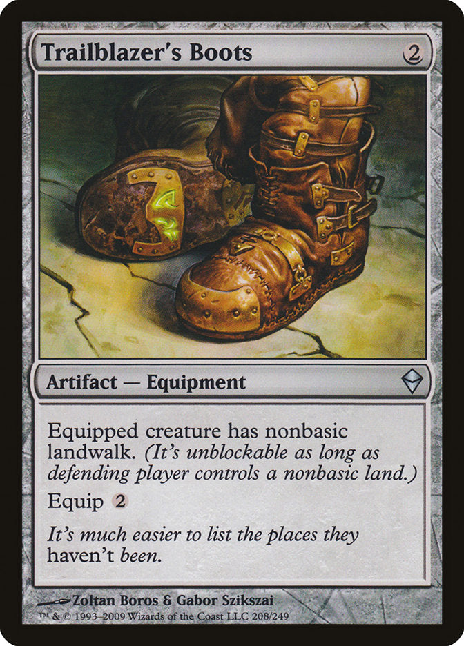 Trailblazer's Boots [Zendikar] | Game Master's Emporium (The New GME)