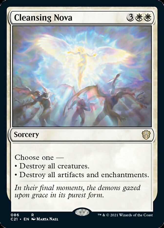 Cleansing Nova [Commander 2021] | Game Master's Emporium (The New GME)