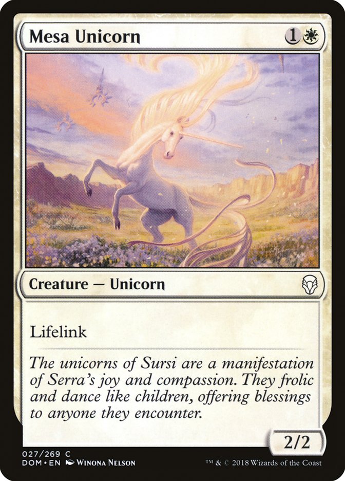 Mesa Unicorn [Dominaria] | Game Master's Emporium (The New GME)