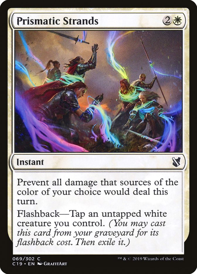 Prismatic Strands [Commander 2019] | Game Master's Emporium (The New GME)