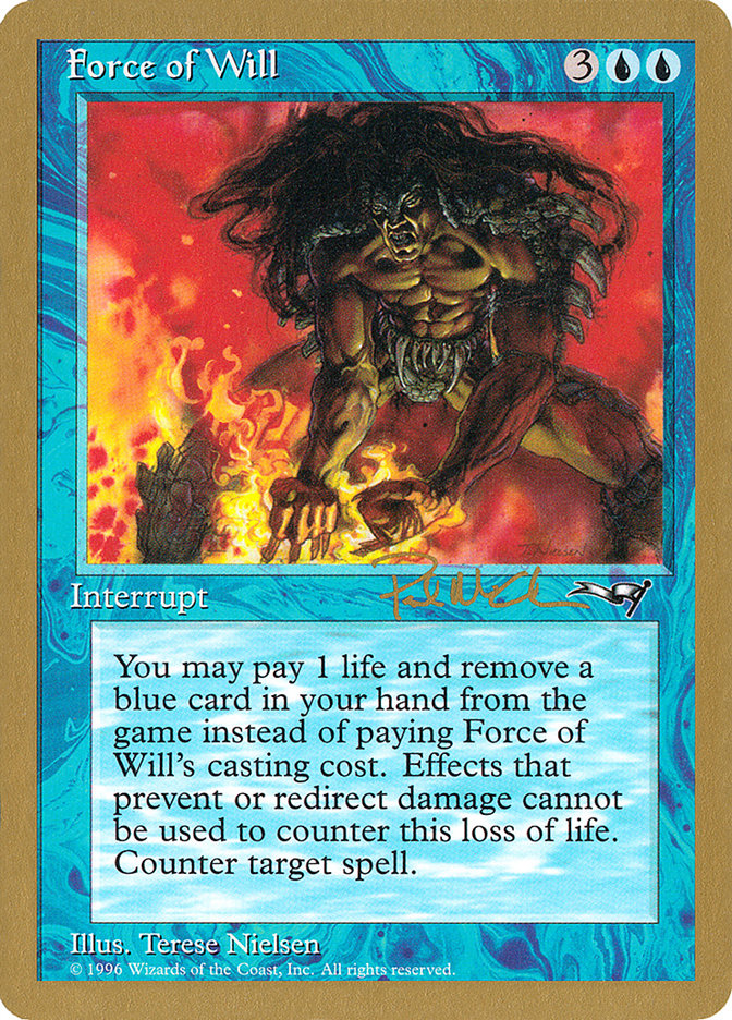 Force of Will (Paul McCabe) [World Championship Decks 1997] | Game Master's Emporium (The New GME)