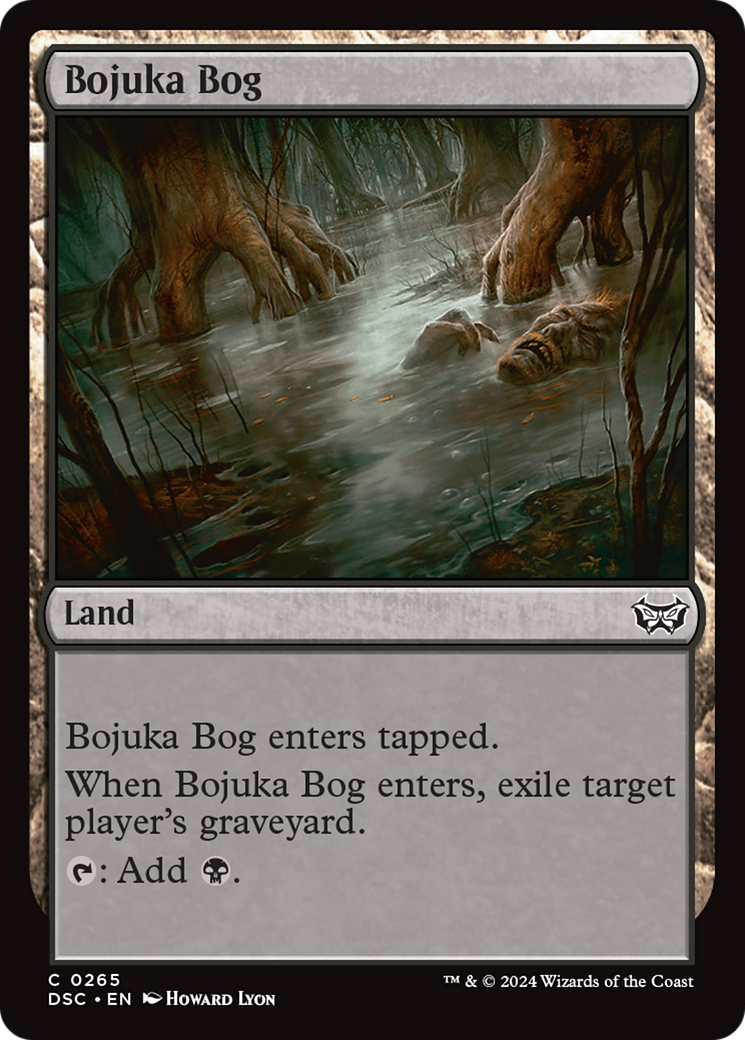 Bojuka Bog [Duskmourn: House of Horror Commander] | Game Master's Emporium (The New GME)