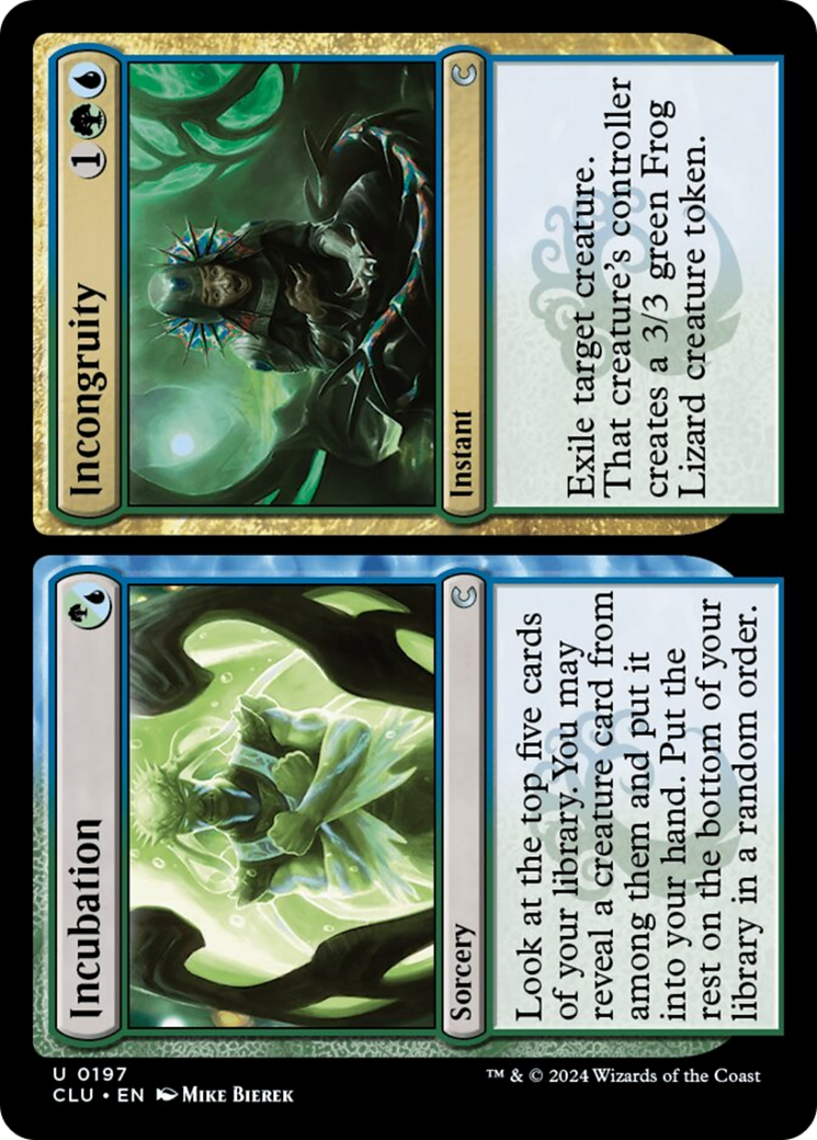 Incubation // Incongruity [Ravnica: Clue Edition] | Game Master's Emporium (The New GME)