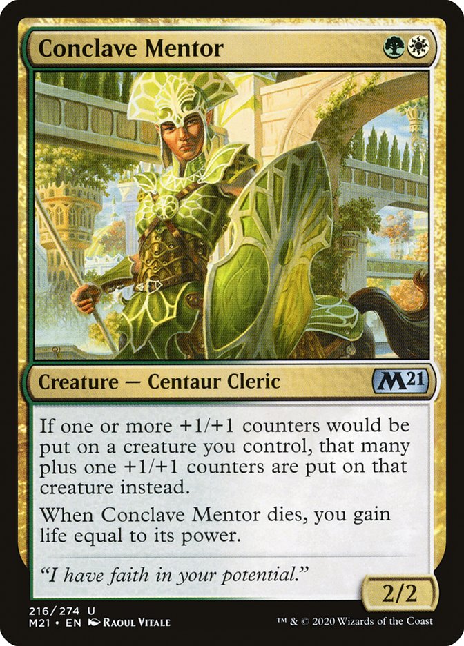 Conclave Mentor [Core Set 2021] | Game Master's Emporium (The New GME)