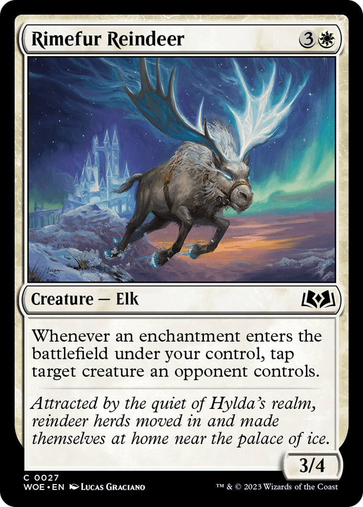 Rimefur Reindeer [Wilds of Eldraine] | Game Master's Emporium (The New GME)