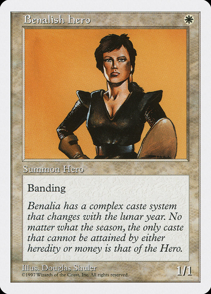 Benalish Hero [Fifth Edition] | Game Master's Emporium (The New GME)