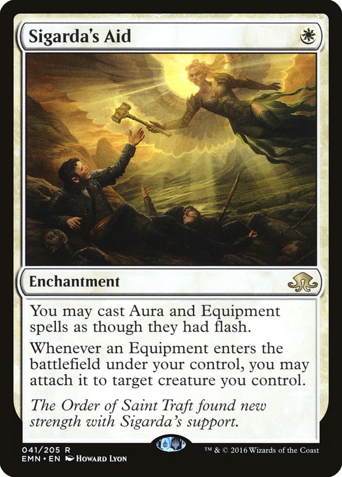 Sigarda's Aid [Eldritch Moon] | Game Master's Emporium (The New GME)