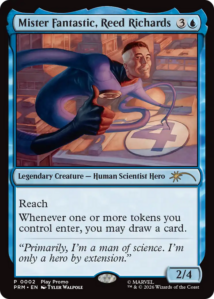 Mister Fantastic, Reed Richards [Standard Showdown Promos] | Game Master's Emporium (The New GME)