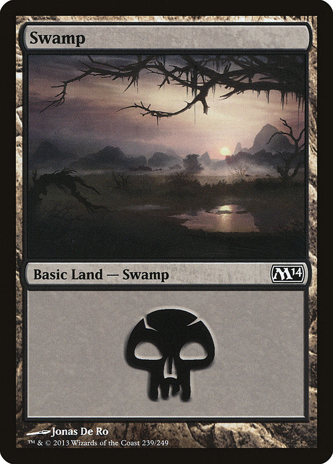 Swamp (239) [Magic 2014] | Game Master's Emporium (The New GME)