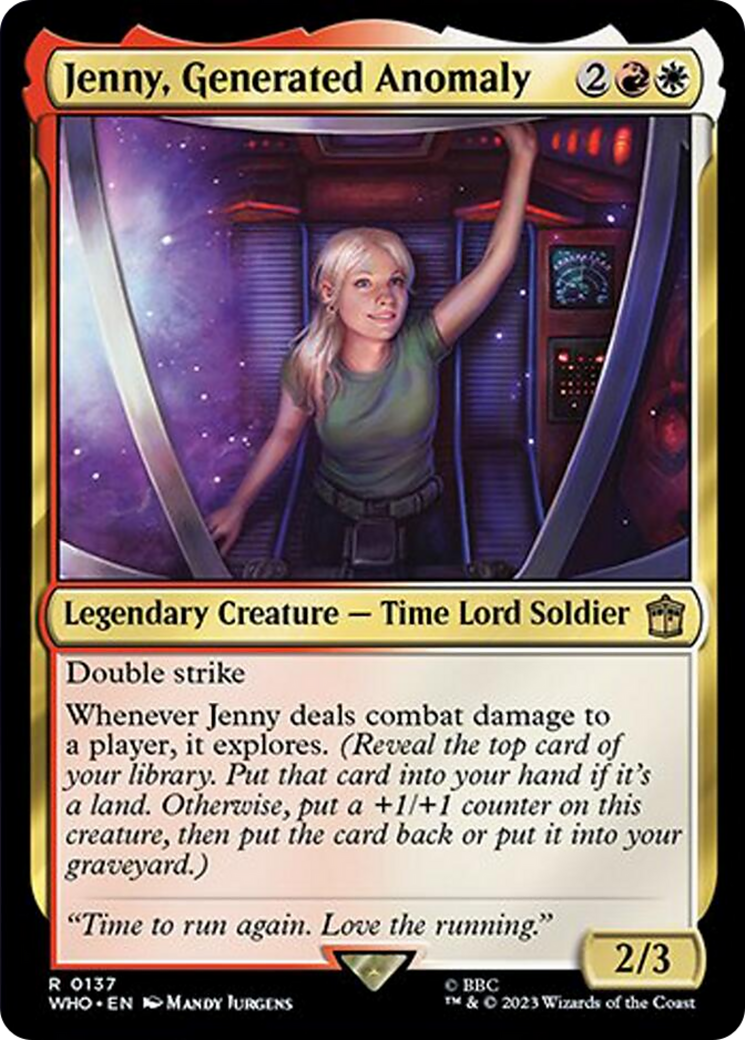 Jenny, Generated Anomaly [Doctor Who] | Game Master's Emporium (The New GME)