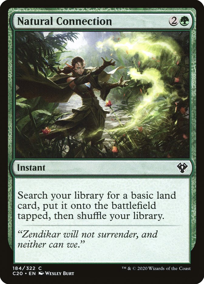 Natural Connection [Commander 2020] | Game Master's Emporium (The New GME)