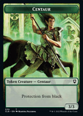 Horror // Centaur Double-Sided Token [Commander Legends: Battle for Baldur's Gate Tokens] | Game Master's Emporium (The New GME)