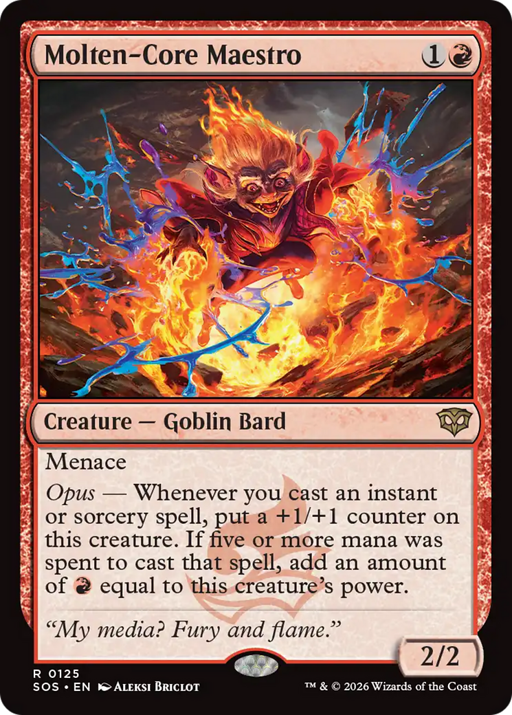 Molten-Core Maestro [Secrets of Strixhaven] | Game Master's Emporium (The New GME)