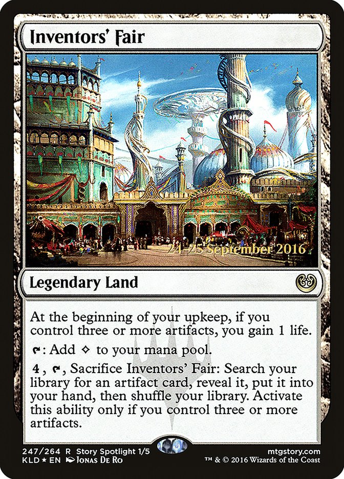 Inventors' Fair [Kaladesh Prerelease Promos] | Game Master's Emporium (The New GME)