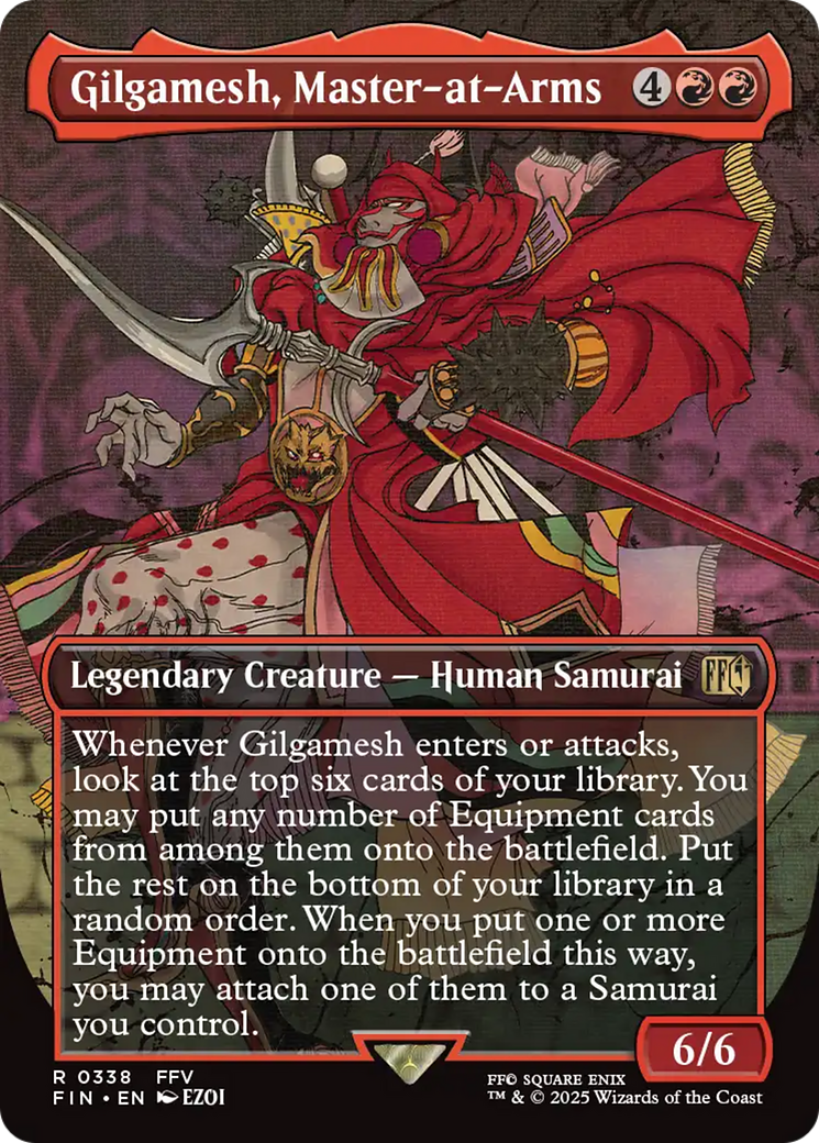 Gilgamesh, Master-at-Arms (Borderless) [FINAL FANTASY] | Game Master's Emporium (The New GME)