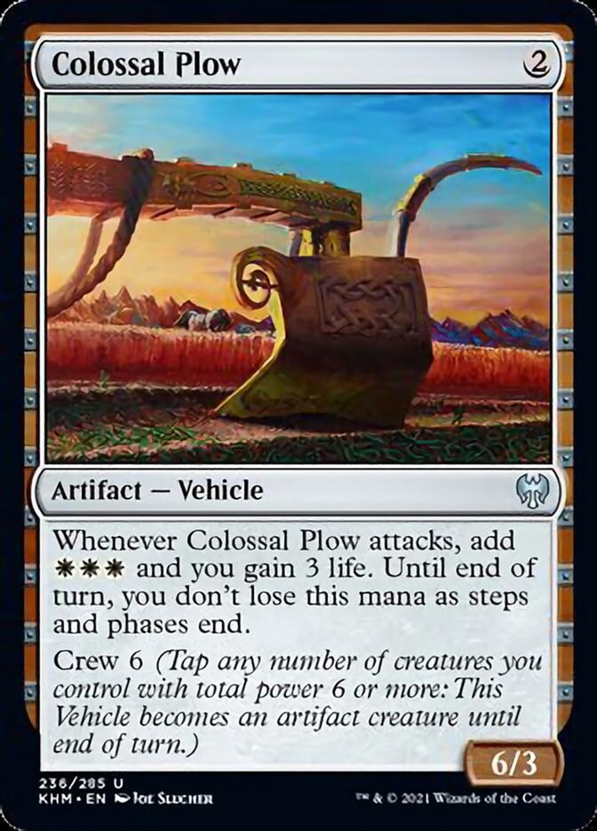 Colossal Plow [Kaldheim] | Game Master's Emporium (The New GME)