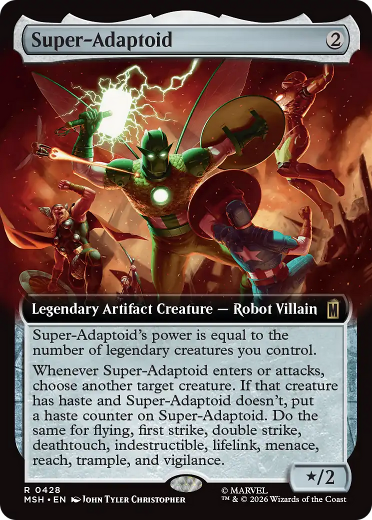 Super-Adaptoid (Extended Art) [Marvel Super Heroes] | Game Master's Emporium (The New GME)