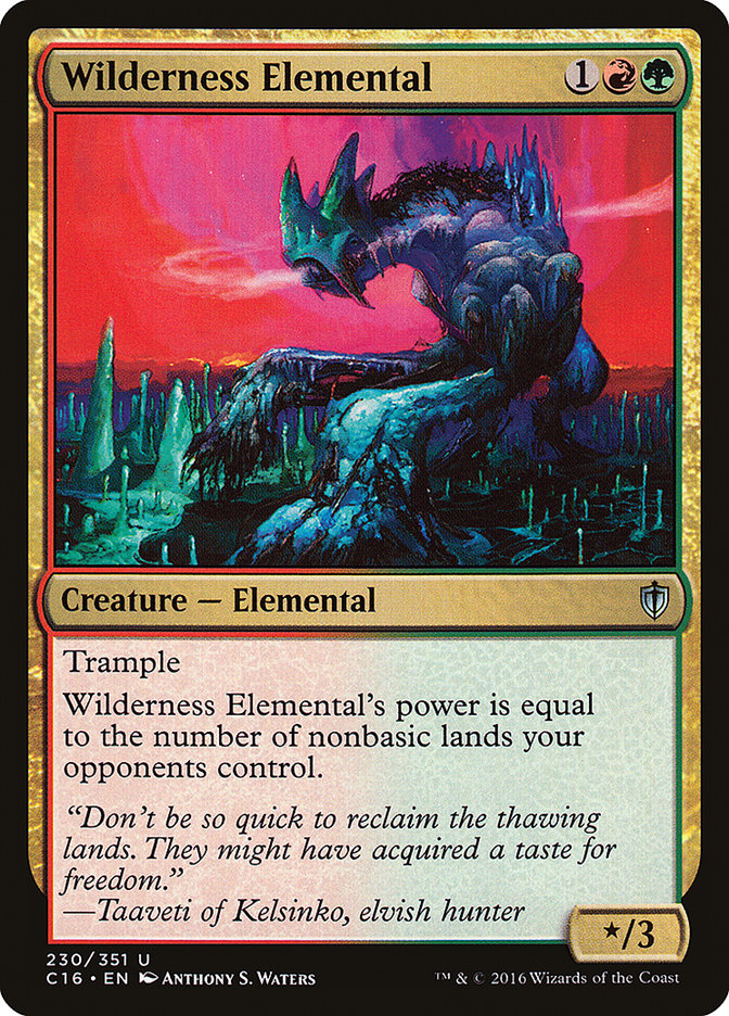 Wilderness Elemental [Commander 2016] | Game Master's Emporium (The New GME)