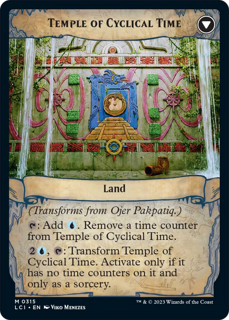 Ojer Pakpatiq, Deepest Epoch // Temple of Cyclical Time (Showcase) [The Lost Caverns of Ixalan] | Game Master's Emporium (The New GME)