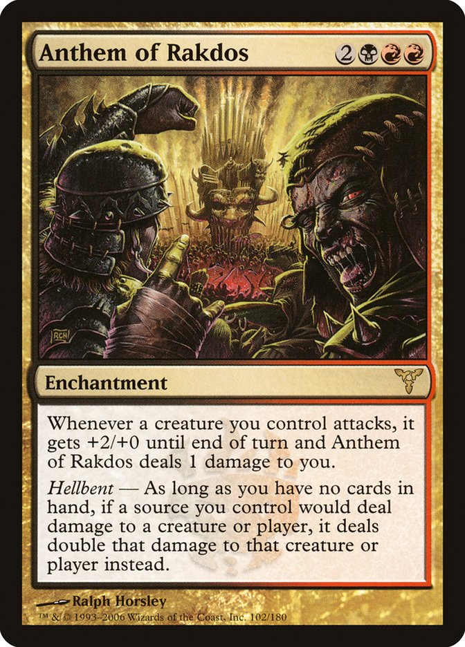 Anthem of Rakdos [Dissension] | Game Master's Emporium (The New GME)
