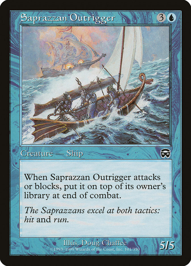 Saprazzan Outrigger [Mercadian Masques] | Game Master's Emporium (The New GME)