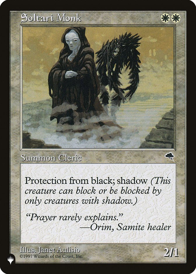 Soltari Monk [The List] | Game Master's Emporium (The New GME)