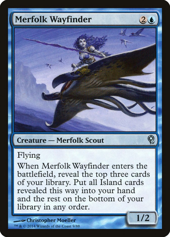 Merfolk Wayfinder [Duel Decks: Jace vs. Vraska] | Game Master's Emporium (The New GME)