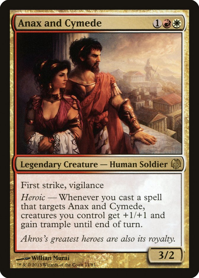 Anax and Cymede [Duel Decks: Heroes vs. Monsters] | Game Master's Emporium (The New GME)