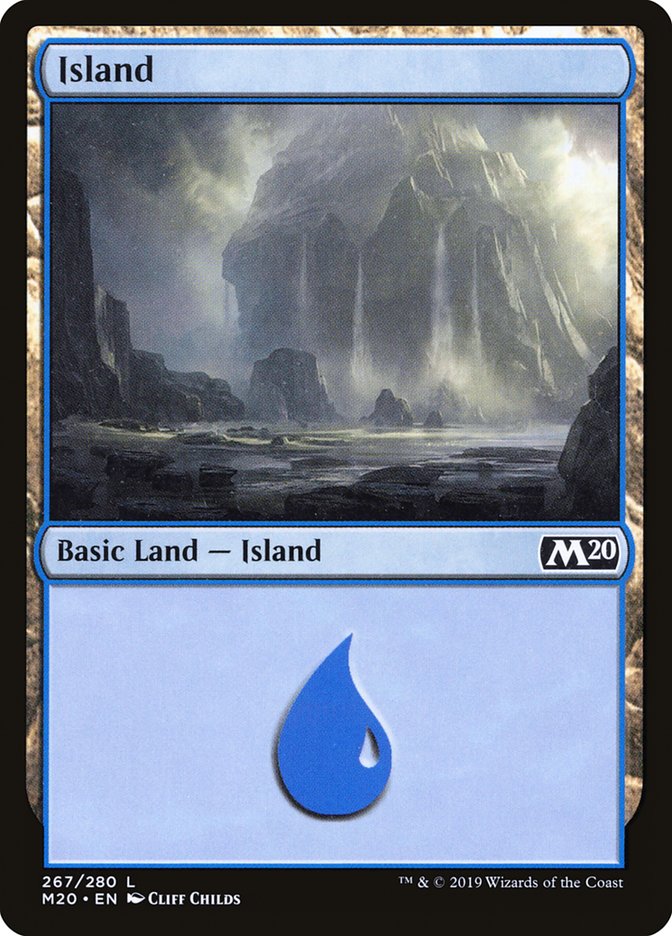 Island (267) [Core Set 2020] | Game Master's Emporium (The New GME)