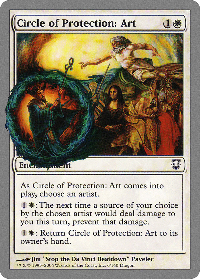 Circle of Protection: Art [Unhinged] | Game Master's Emporium (The New GME)