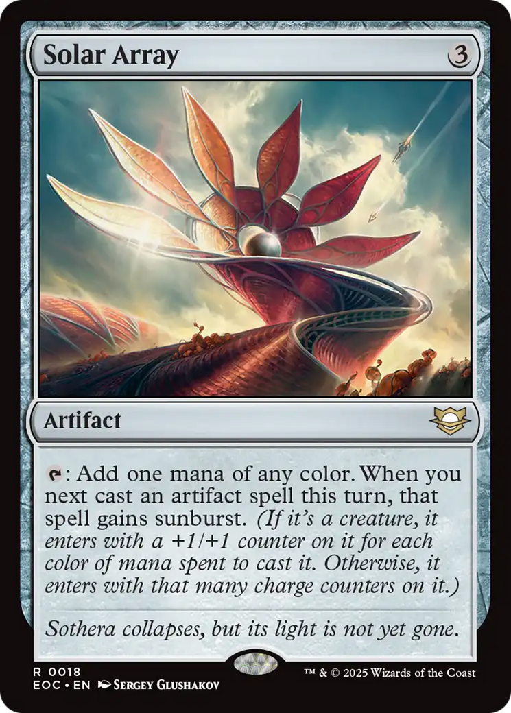 Solar Array [Edge of Eternities Commander] | Game Master's Emporium (The New GME)