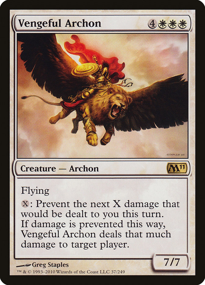 Vengeful Archon [Magic 2011] | Game Master's Emporium (The New GME)