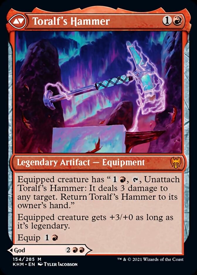 Toralf, God of Fury // Toralf's Hammer [Kaldheim] | Game Master's Emporium (The New GME)