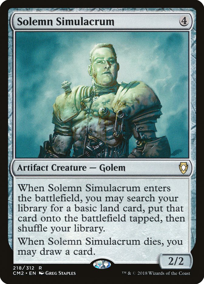 Solemn Simulacrum (218/312) [Commander Anthology Volume II] | Game Master's Emporium (The New GME)
