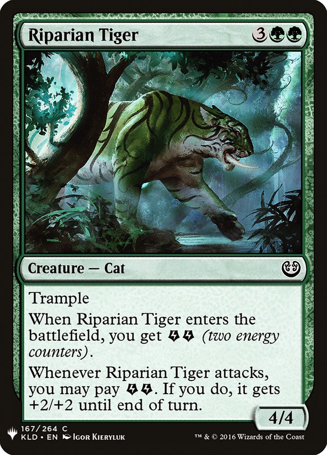 Riparian Tiger [Mystery Booster] | Game Master's Emporium (The New GME)