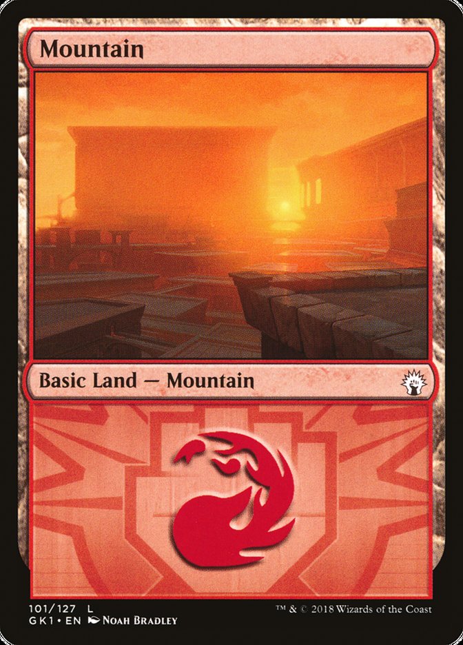 Mountain (101) [Guilds of Ravnica Guild Kit] | Game Master's Emporium (The New GME)