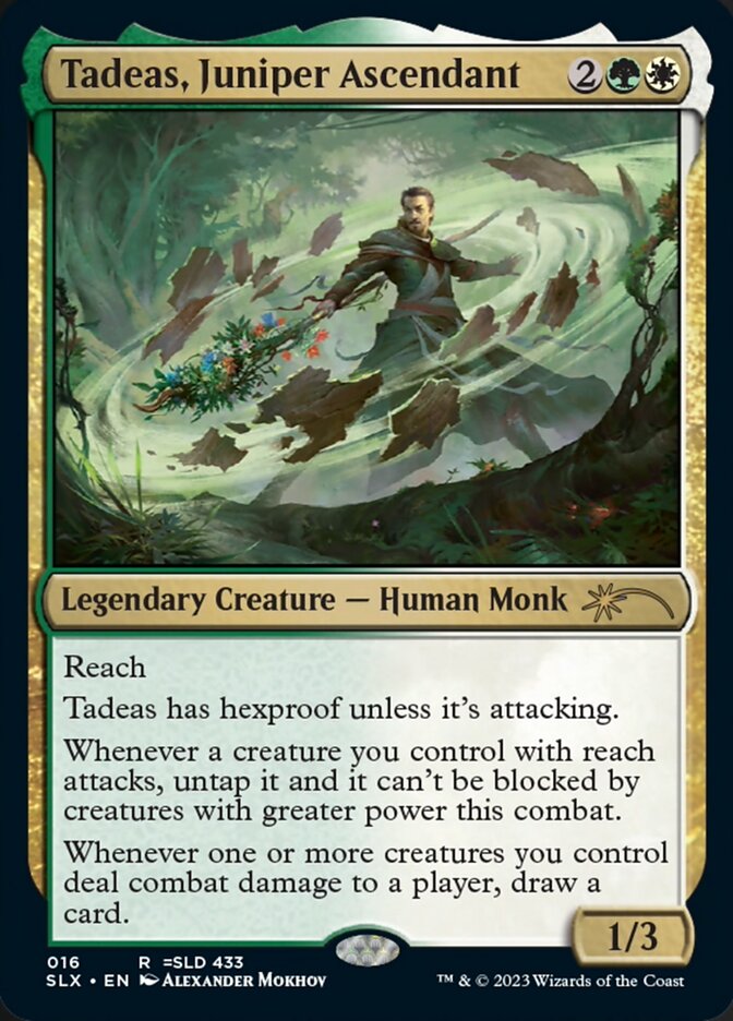 Tadeas, Juniper Ascendant [Secret Lair: Universes Within] | Game Master's Emporium (The New GME)