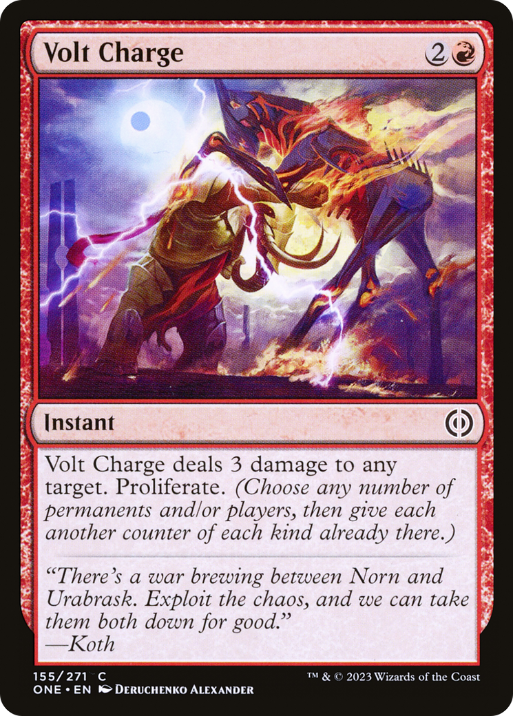 Volt Charge [Phyrexia: All Will Be One] | Game Master's Emporium (The New GME)