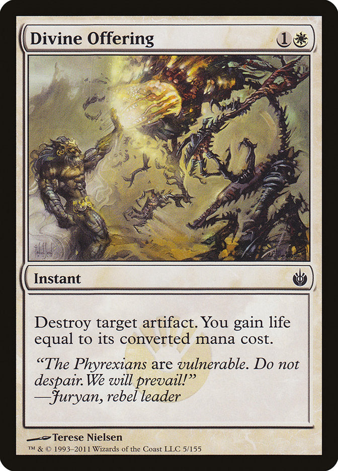 Divine Offering [Mirrodin Besieged] | Game Master's Emporium (The New GME)