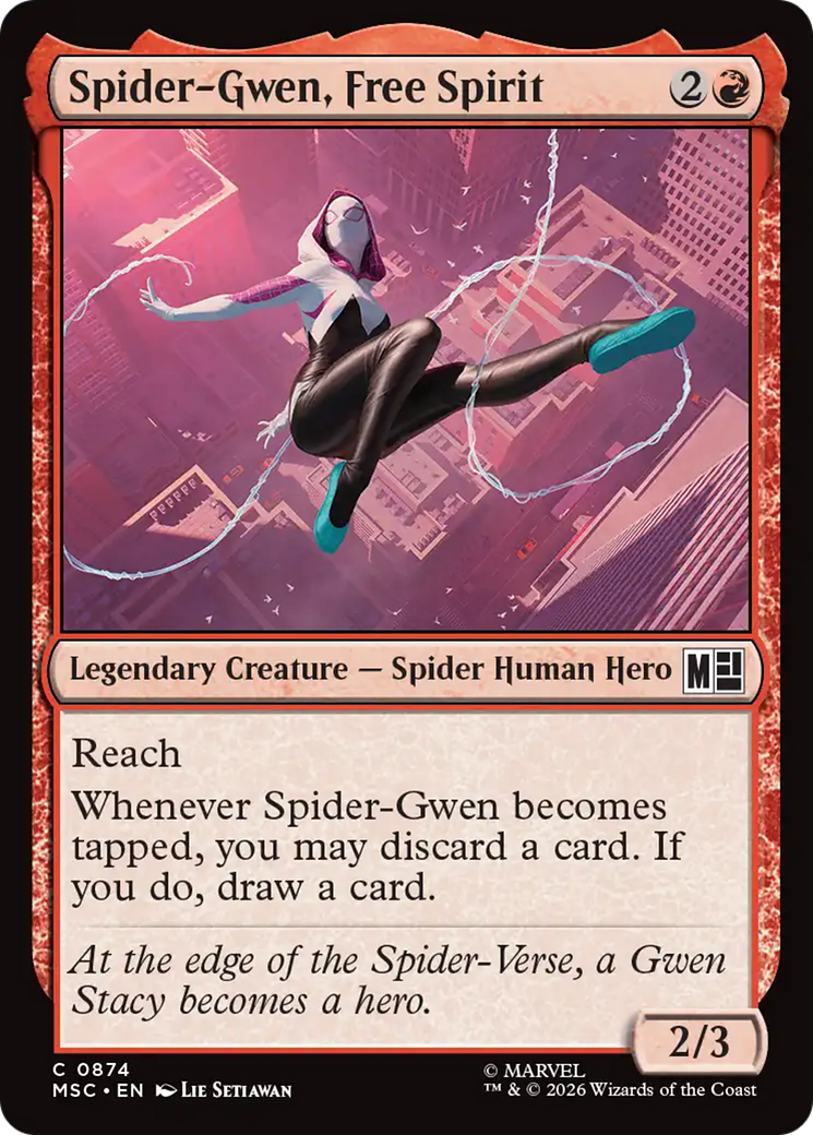 Spider-Gwen, Free Spirit [Marvel Super Heroes Commander] | Game Master's Emporium (The New GME)