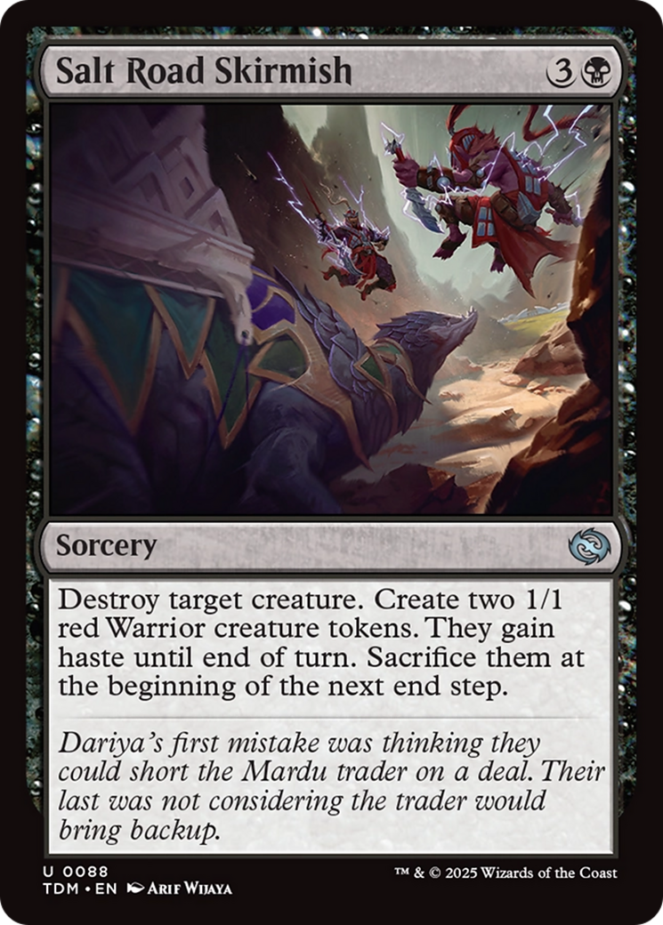 Salt Road Skirmish [Tarkir: Dragonstorm] | Game Master's Emporium (The New GME)