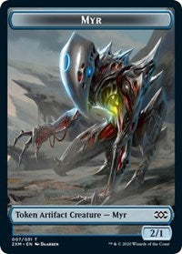 Myr (007) // Wolf Double-Sided Token [Double Masters Tokens] | Game Master's Emporium (The New GME)