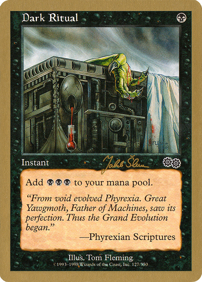 Dark Ritual (Jakub Slemr) [World Championship Decks 1999] | Game Master's Emporium (The New GME)