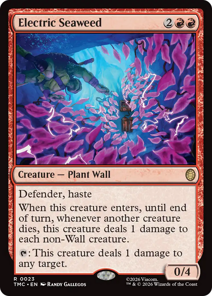 Electric Seaweed [Teenage Mutant Ninja Turtles Commander] | Game Master's Emporium (The New GME)