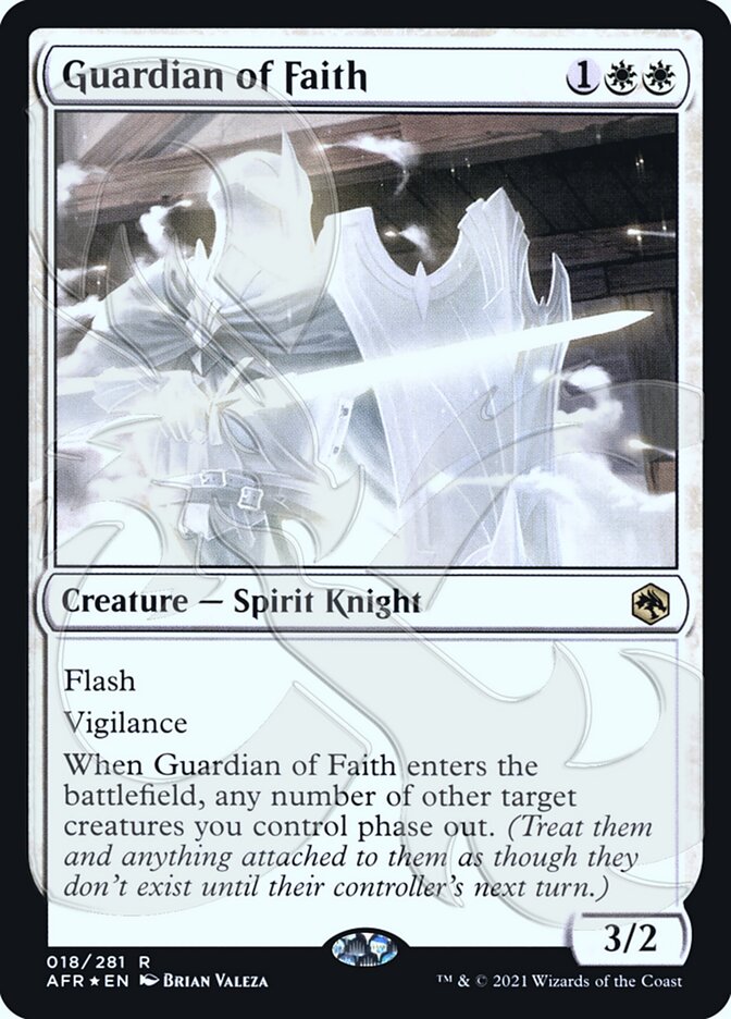 Guardian of Faith (Ampersand Promo) [Dungeons & Dragons: Adventures in the Forgotten Realms Promos] | Game Master's Emporium (The New GME)